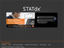 Tablet Screenshot of my.statdx.com